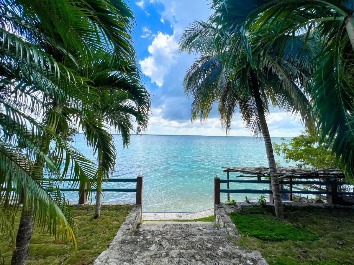 Villa Santuario Lake Front Oasis Bacalar Exterior foto
