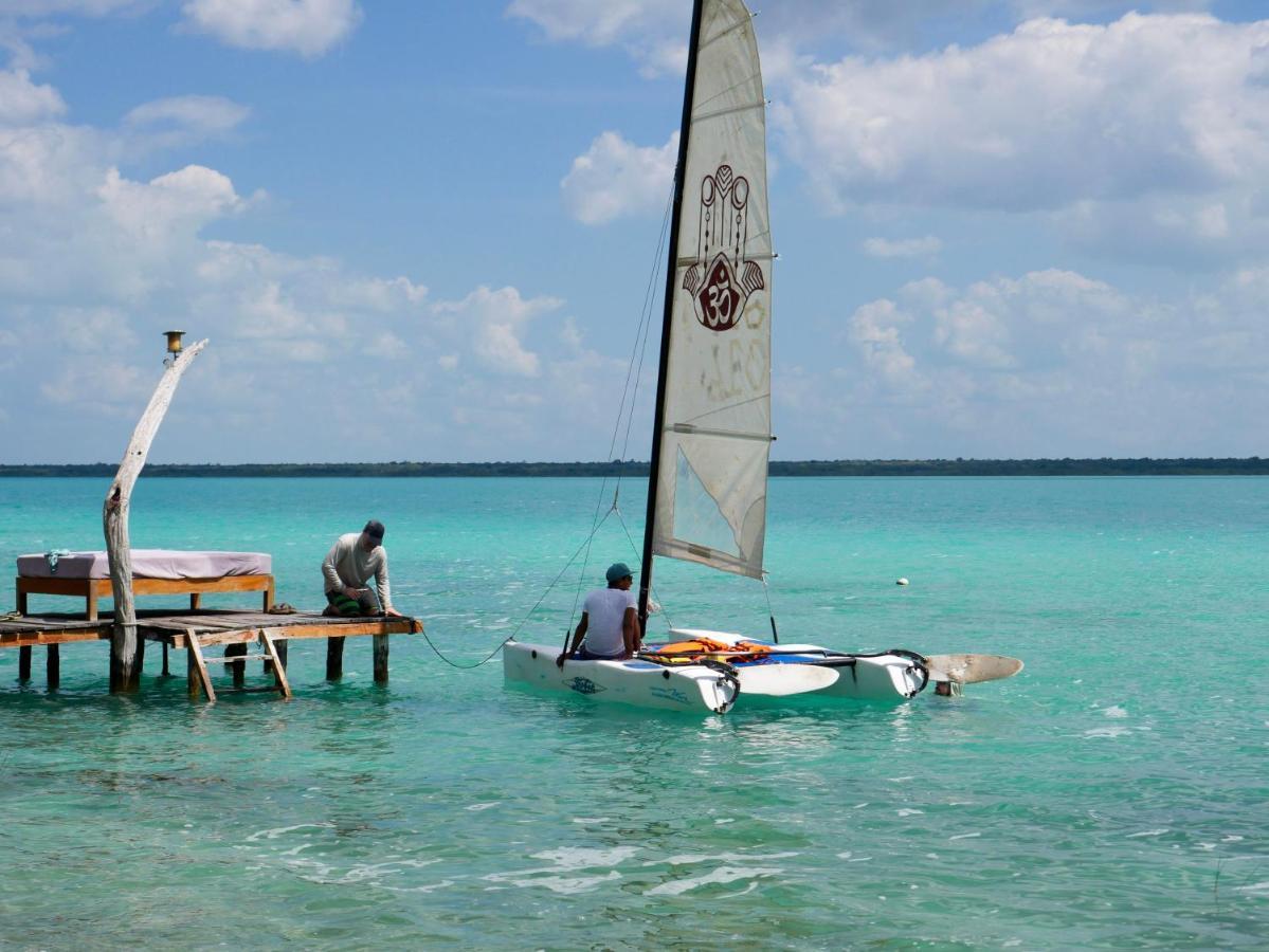 Villa Santuario Lake Front Oasis Bacalar Exterior foto