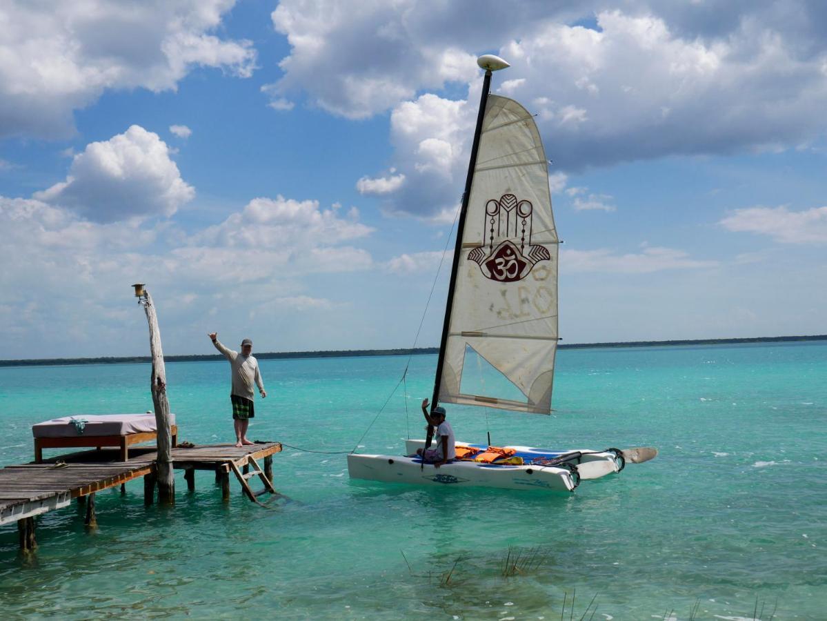 Villa Santuario Lake Front Oasis Bacalar Exterior foto