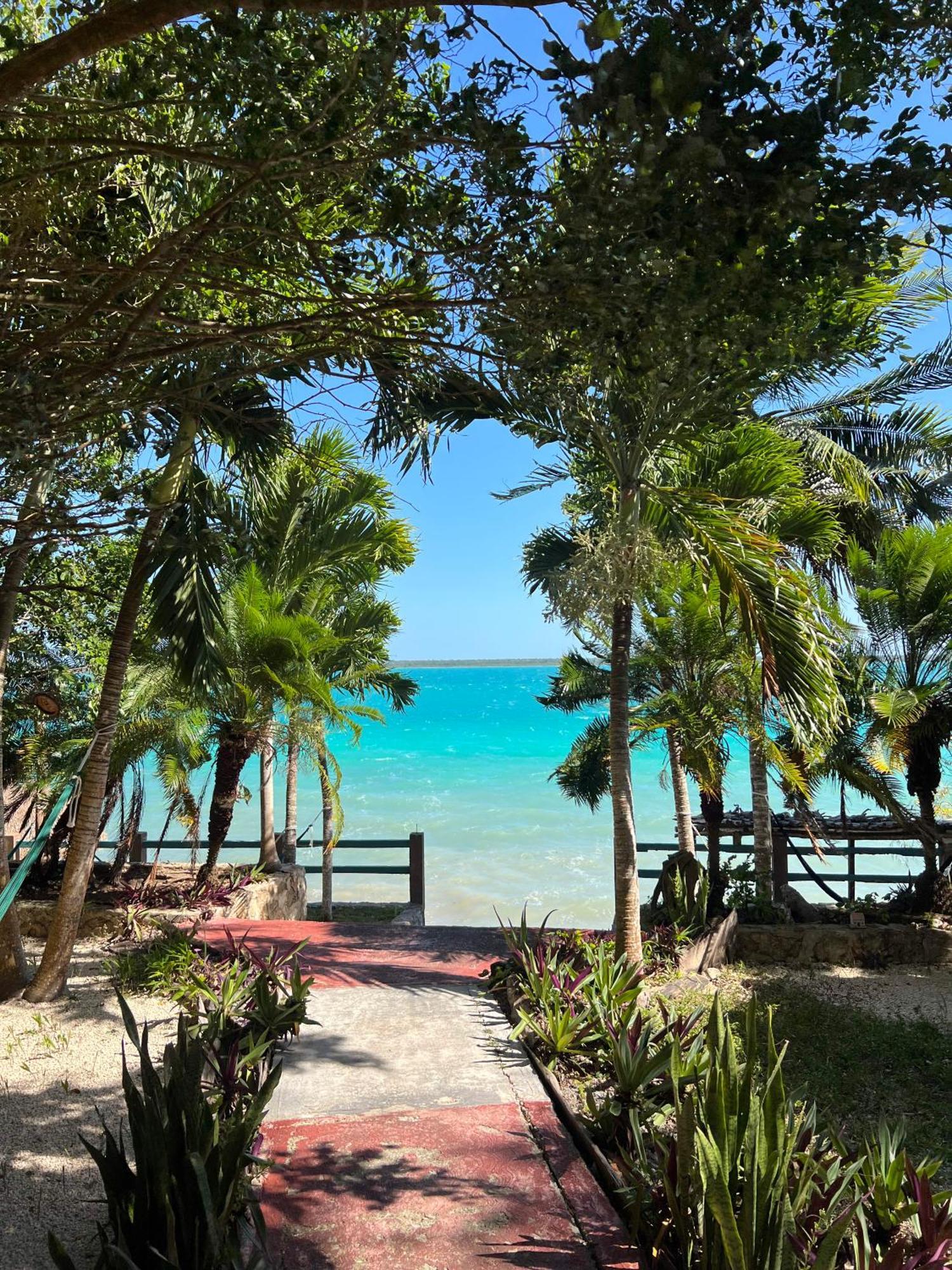 Villa Santuario Lake Front Oasis Bacalar Exterior foto