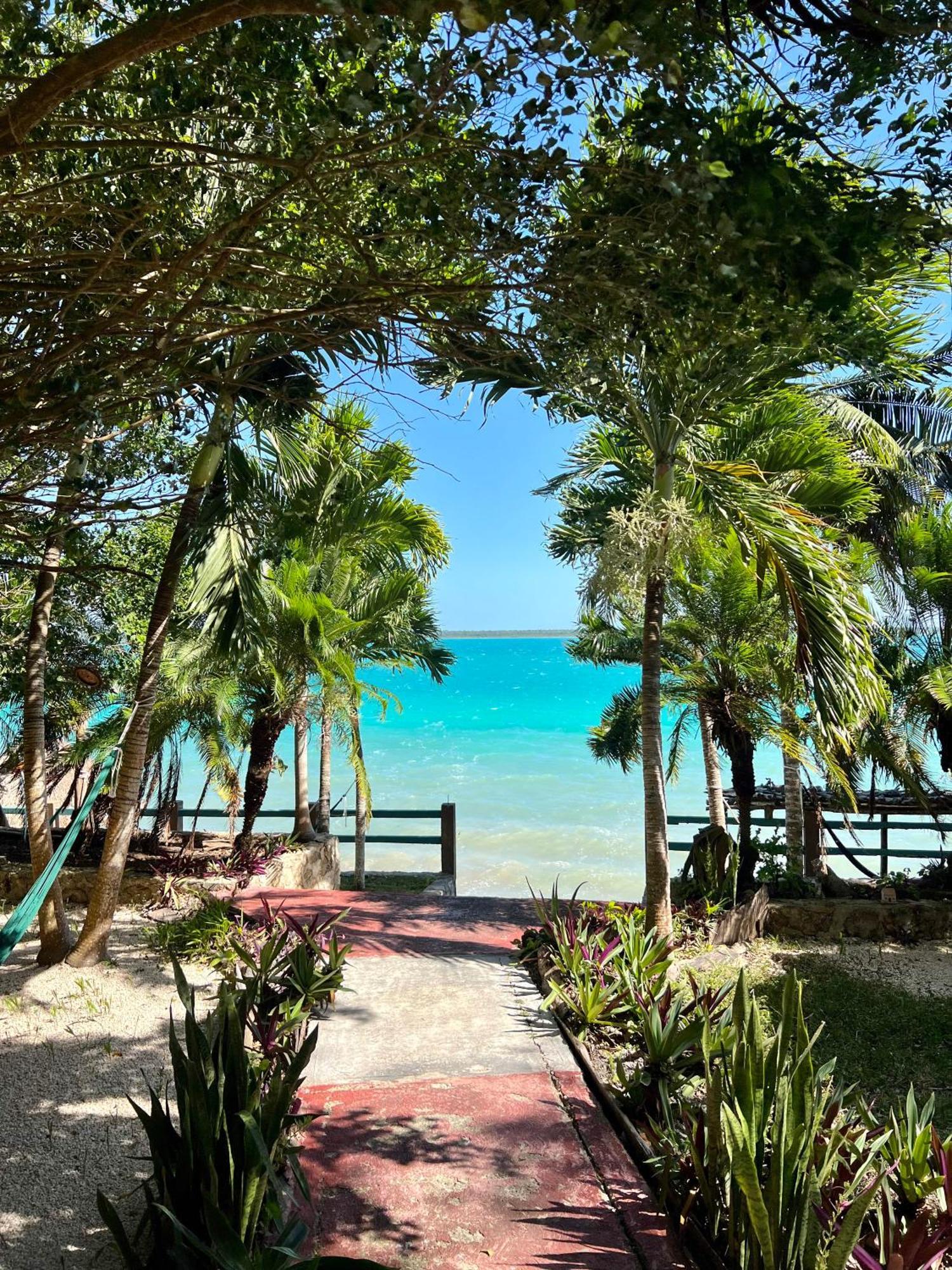 Villa Santuario Lake Front Oasis Bacalar Exterior foto
