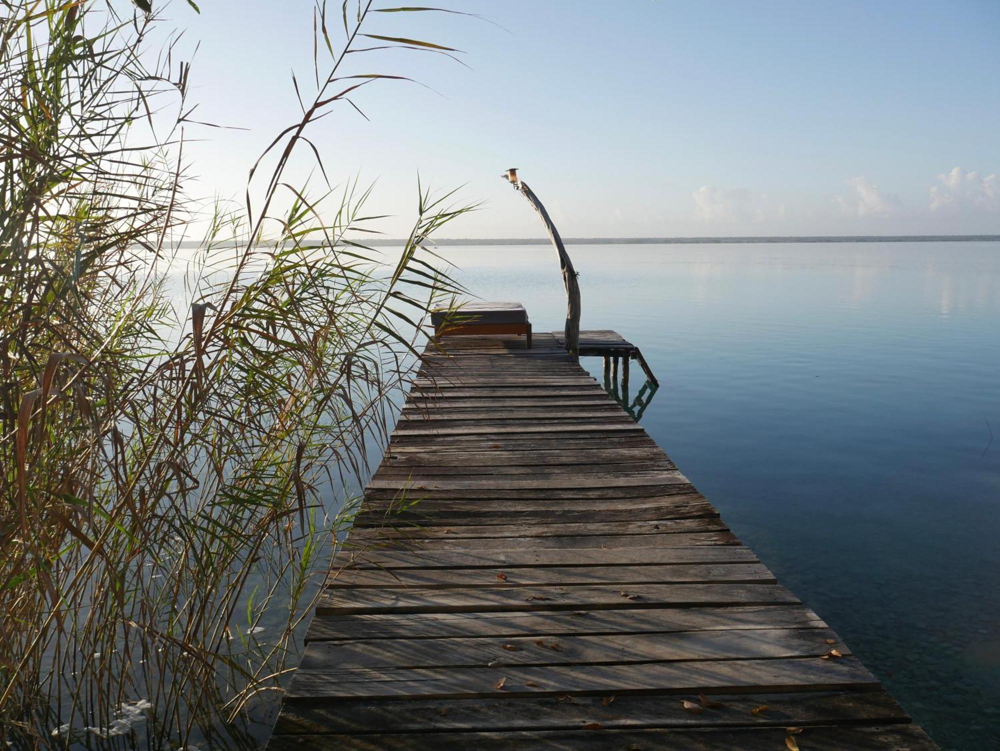 Villa Santuario Lake Front Oasis Bacalar Exterior foto