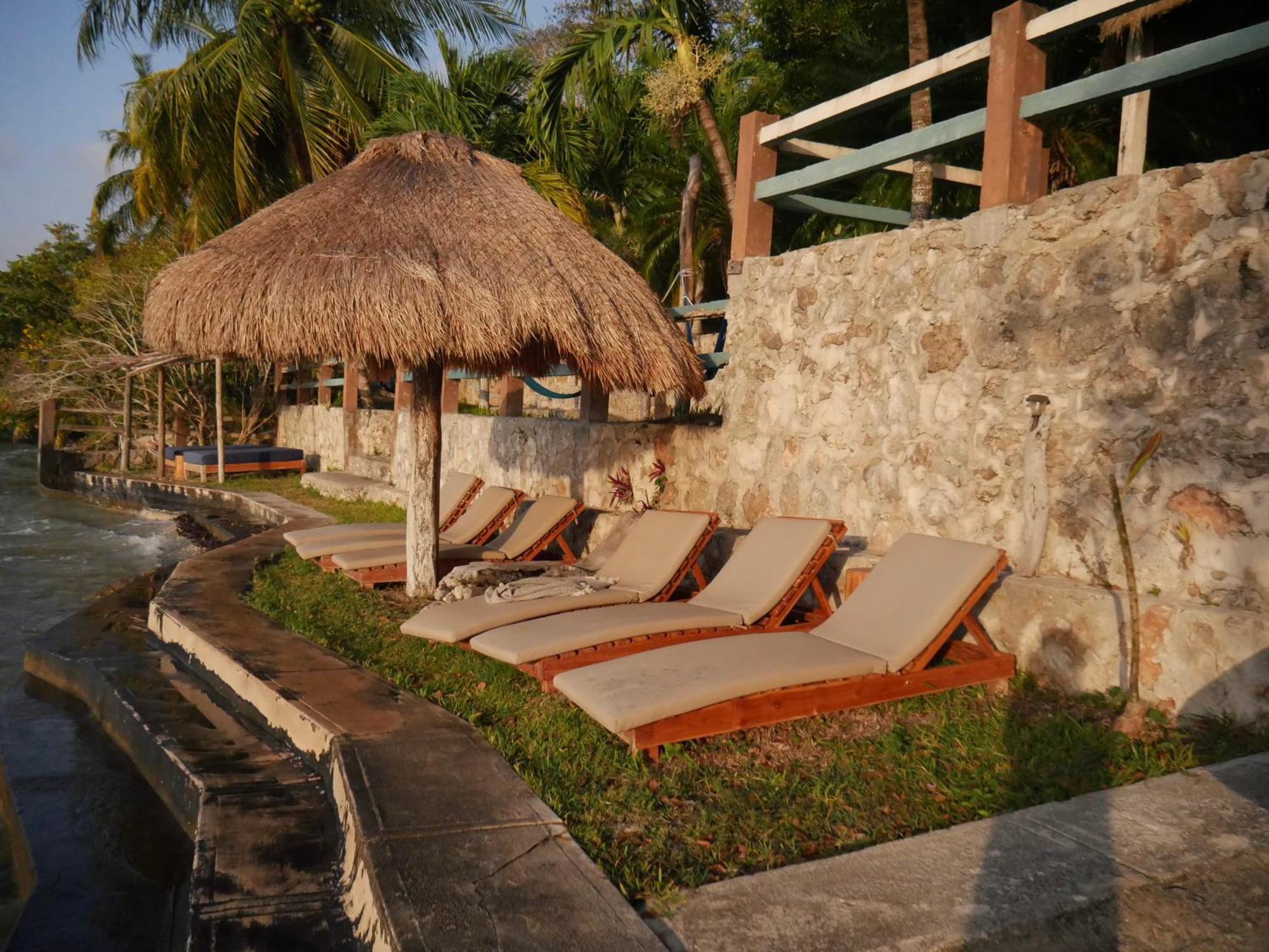 Villa Santuario Lake Front Oasis Bacalar Exterior foto