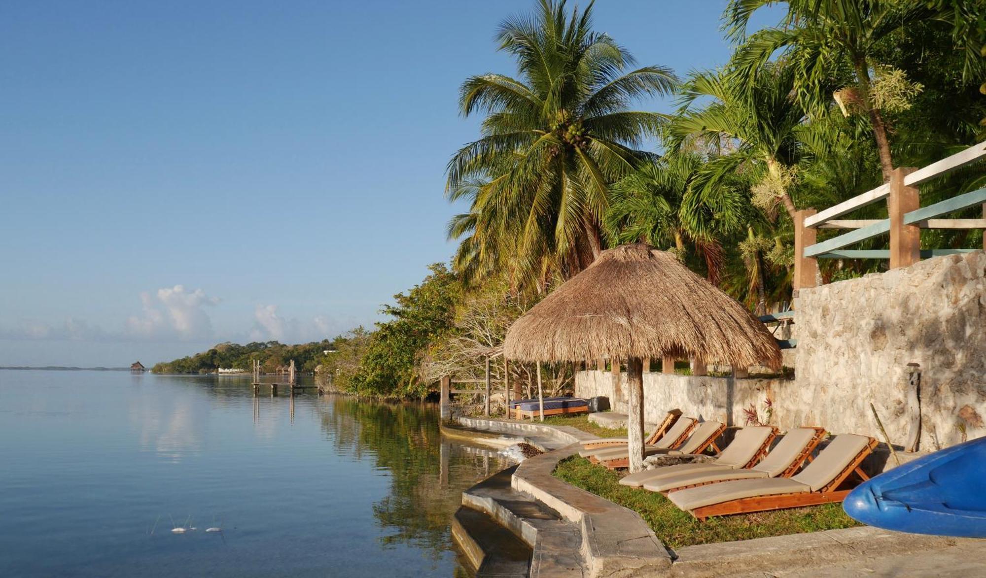 Villa Santuario Lake Front Oasis Bacalar Exterior foto