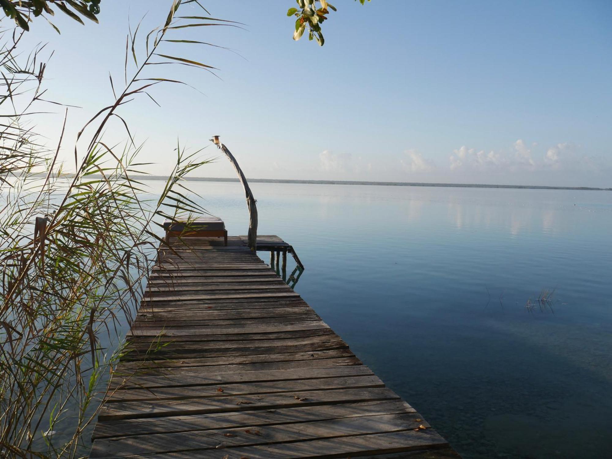 Villa Santuario Lake Front Oasis Bacalar Exterior foto