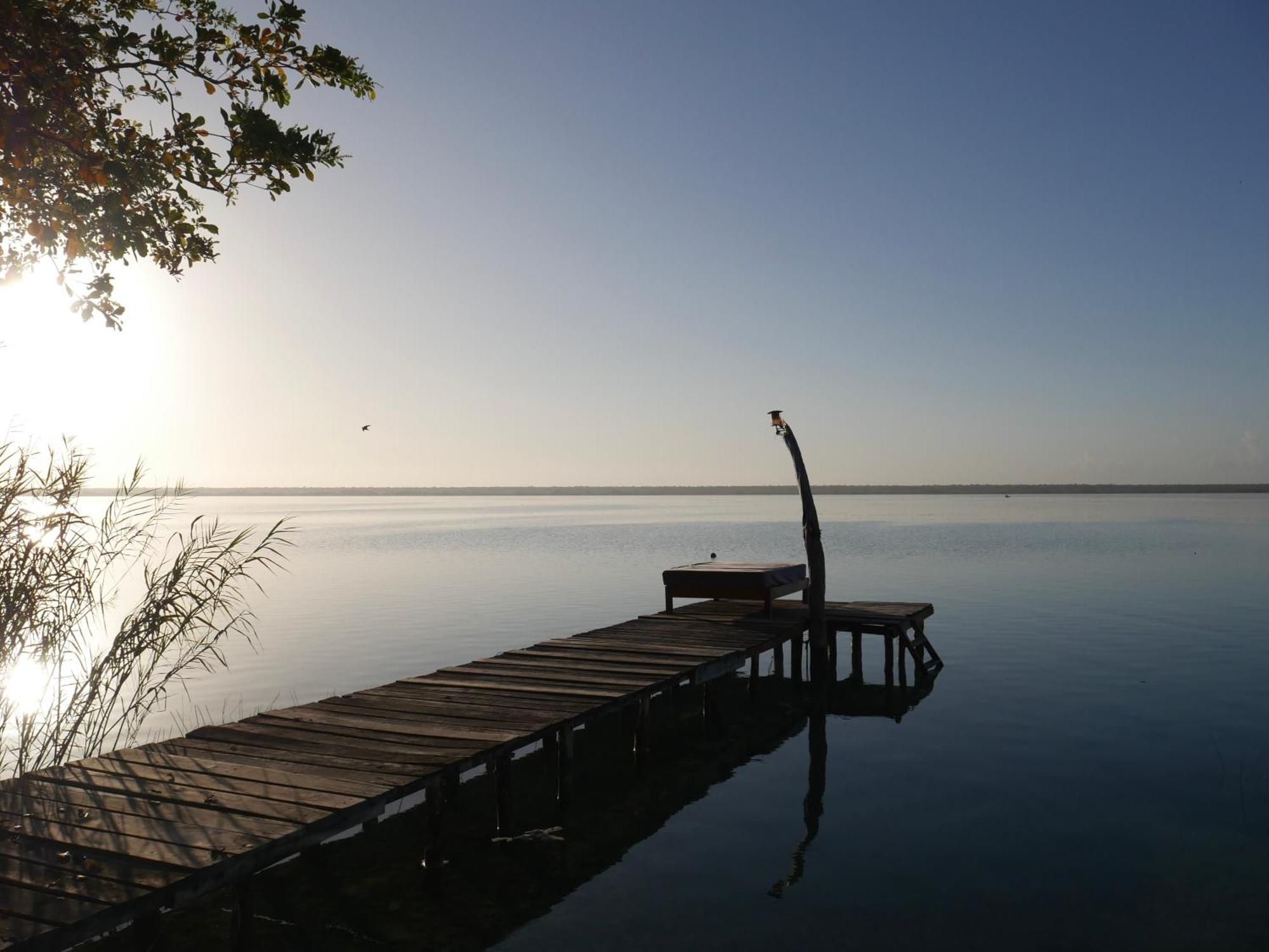 Villa Santuario Lake Front Oasis Bacalar Exterior foto