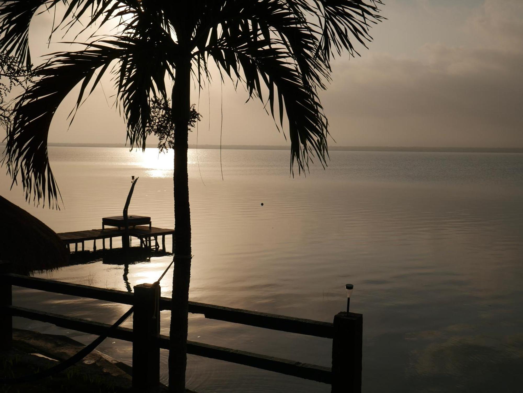 Villa Santuario Lake Front Oasis Bacalar Exterior foto
