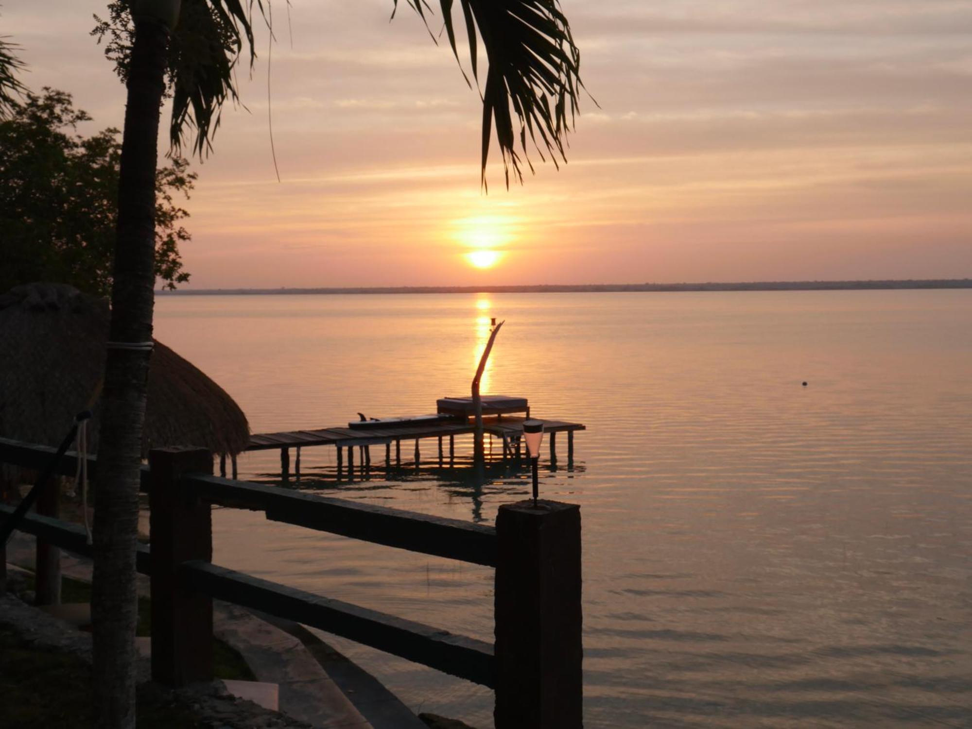 Villa Santuario Lake Front Oasis Bacalar Exterior foto
